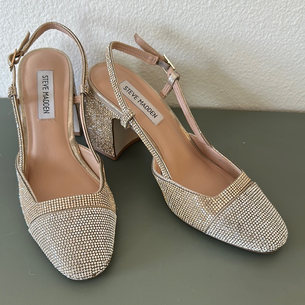 Steve Madden Rhinestone Heels